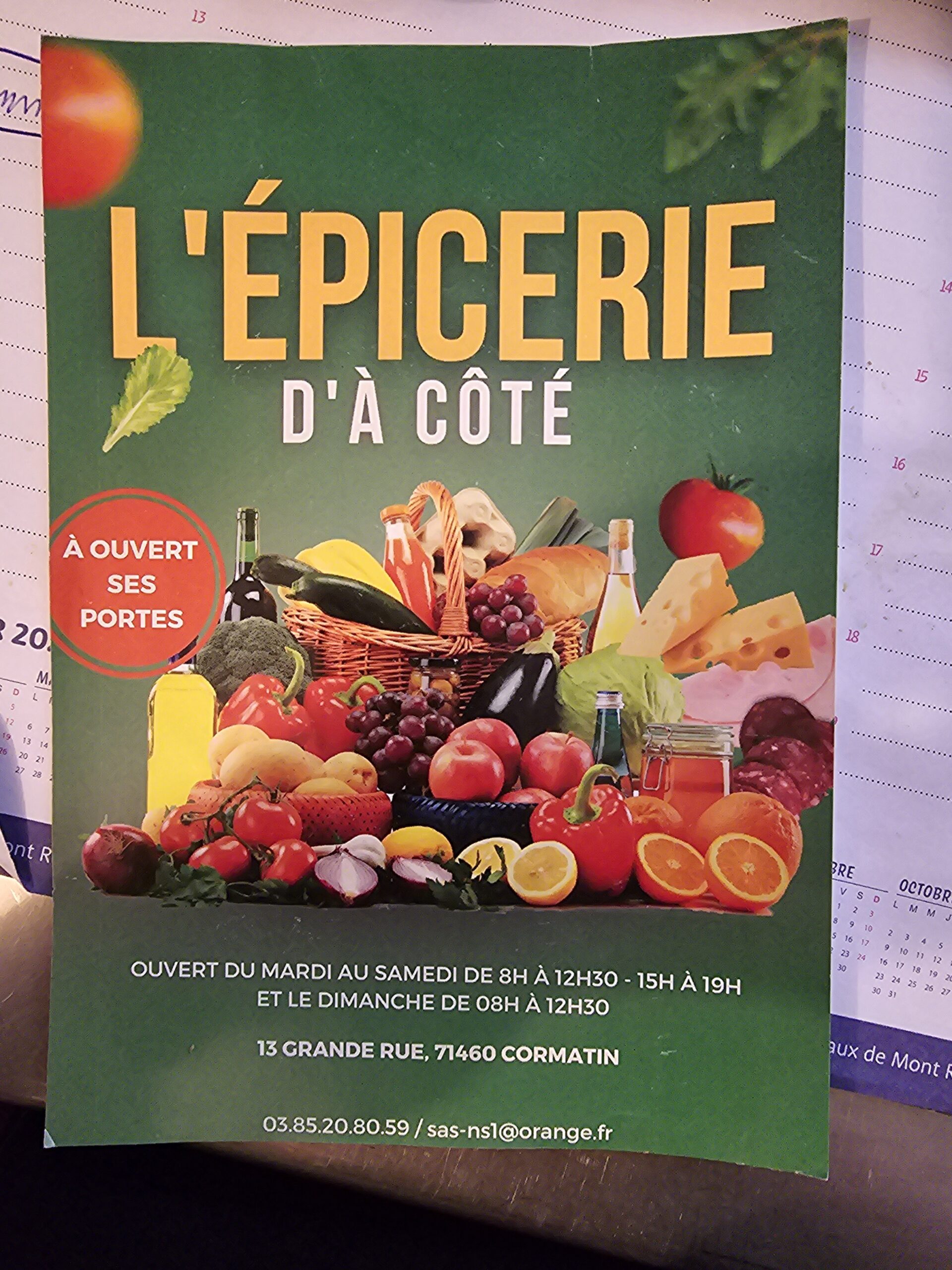 epicerie d'a coté